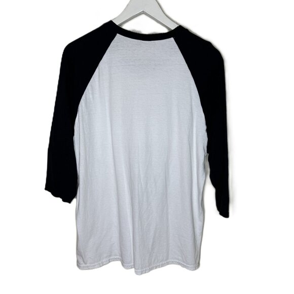 Golden Girls "Golden State of Mind" Black & White Baseball Shirt, Size Medium - Picture 2 of 7